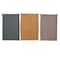 Hello Honey® Multicolor Kitchen Cotton Tea Towels on a Mango Wood Board Set